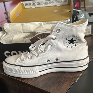 Converse Women's White High-Top Sneakers
